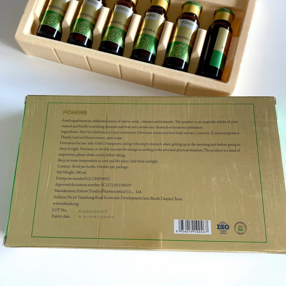 Foherb Sanqing Oral Liquid - wellfeet